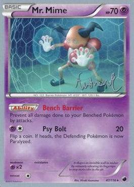 Mr. Mime (47/116) (Emerald King - Andrew Estrada) [World Championships 2014] | Gear Gaming Fayetteville