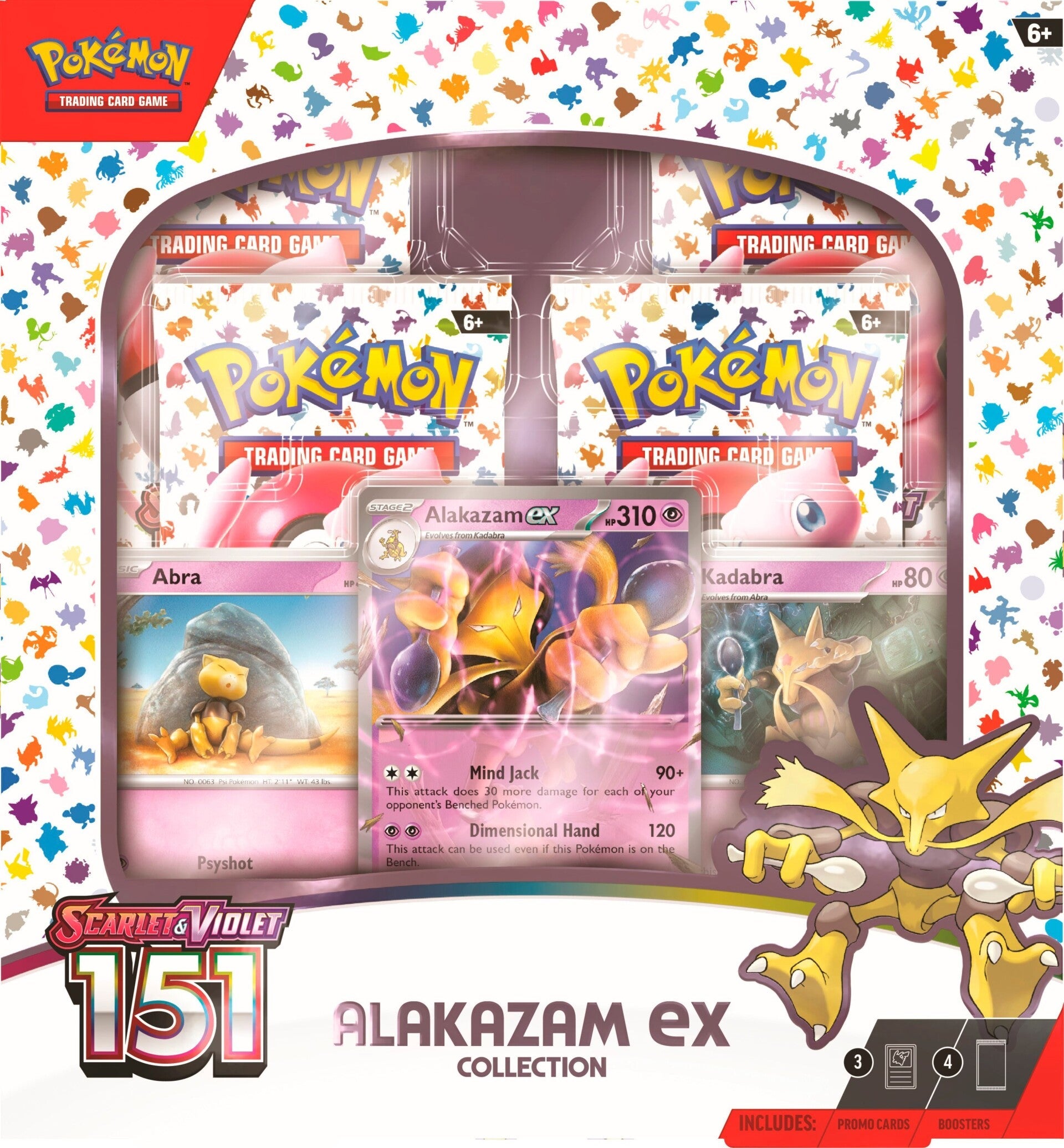 Scarlet & Violet: 151 - Alakazam ex Box | Gear Gaming Fayetteville