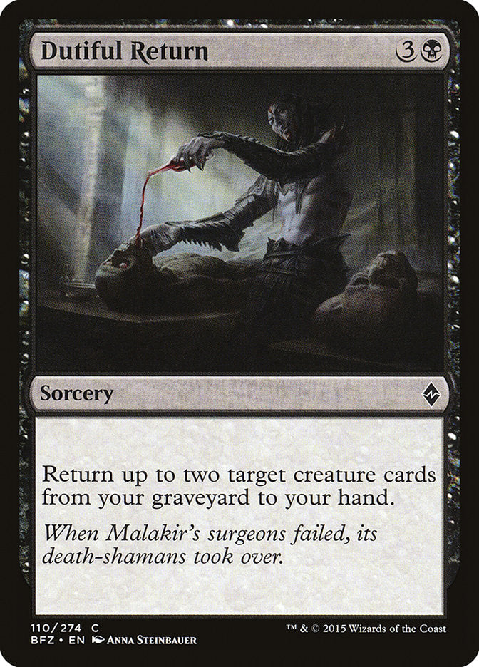 Dutiful Return [Battle for Zendikar] | Gear Gaming Fayetteville