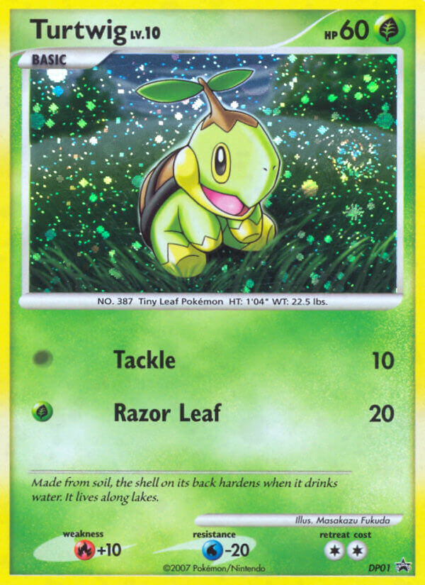 Turtwig (DP01) [Diamond & Pearl: Black Star Promos] | Gear Gaming Fayetteville