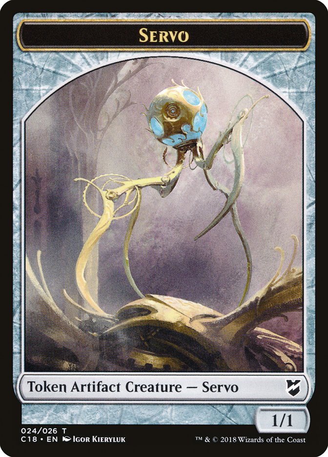 Servo Token [Commander 2018 Tokens] | Gear Gaming Fayetteville