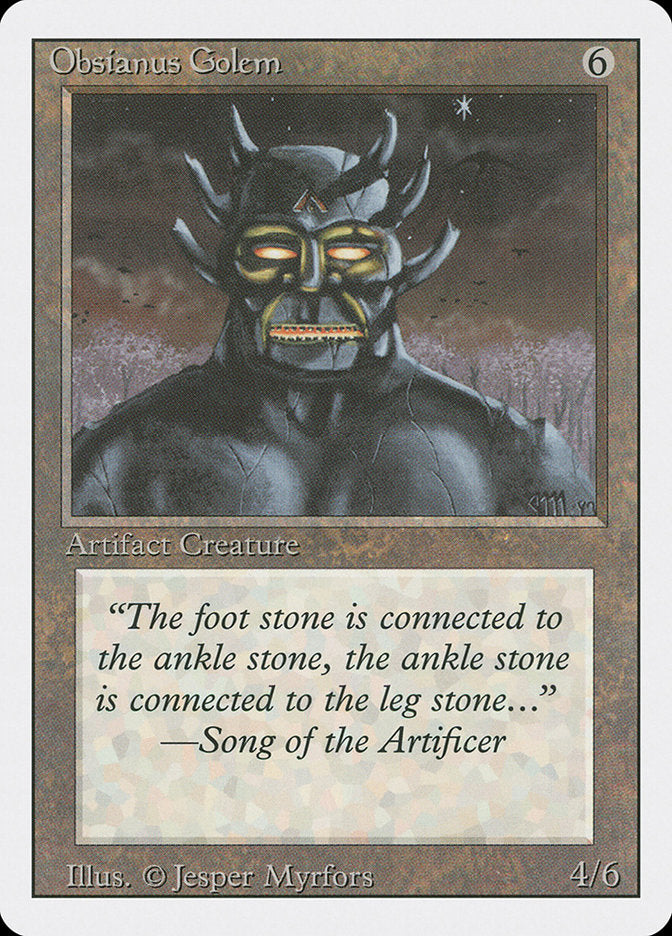 Obsianus Golem [Revised Edition] | Gear Gaming Fayetteville