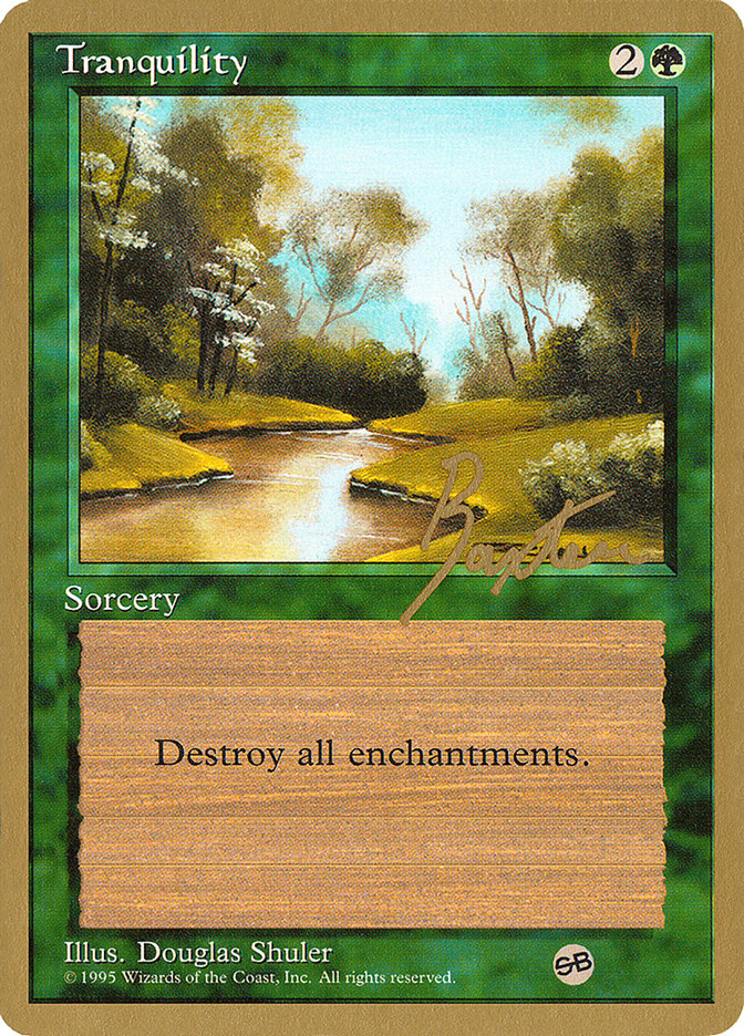 Tranquility (George Baxter) (SB) [Pro Tour Collector Set] | Gear Gaming Fayetteville