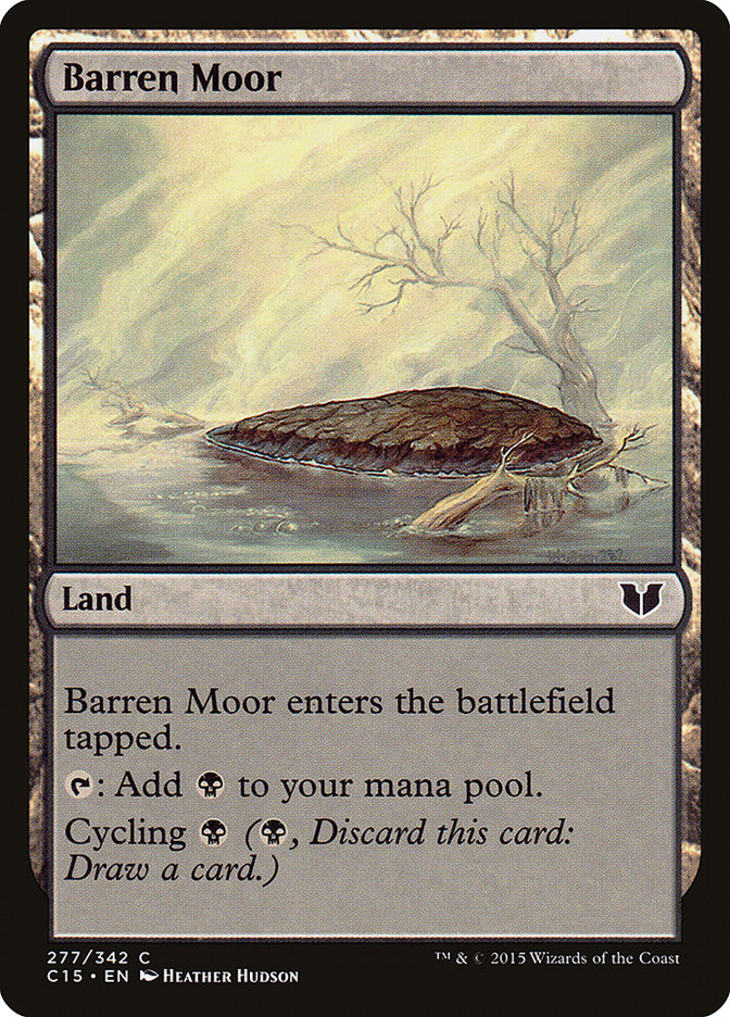 Barren Moor [Commander 2015] | Gear Gaming Fayetteville