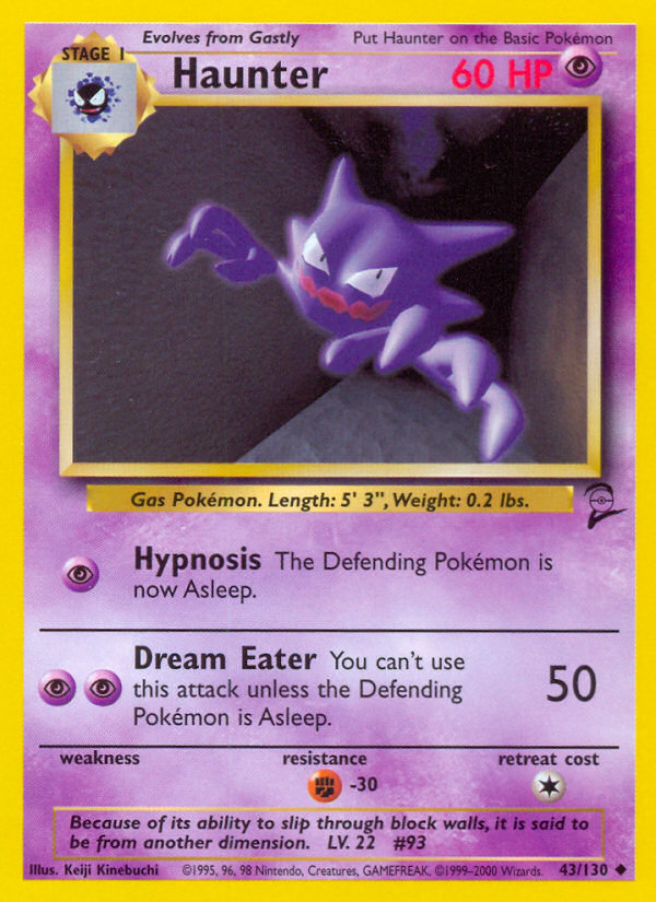 Haunter (43/130) [Base Set 2] | Gear Gaming Fayetteville