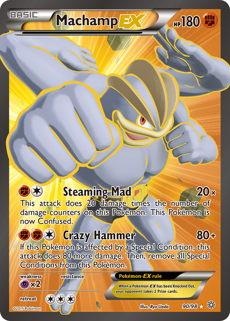 Machamp EX (90/98) [XY: Ancient Origins] | Gear Gaming Fayetteville