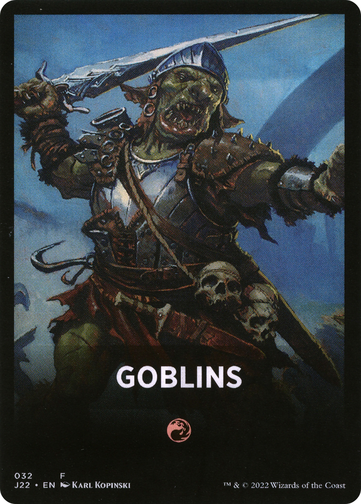 Goblins Theme Card [Jumpstart 2022 Front Cards] | Gear Gaming Fayetteville