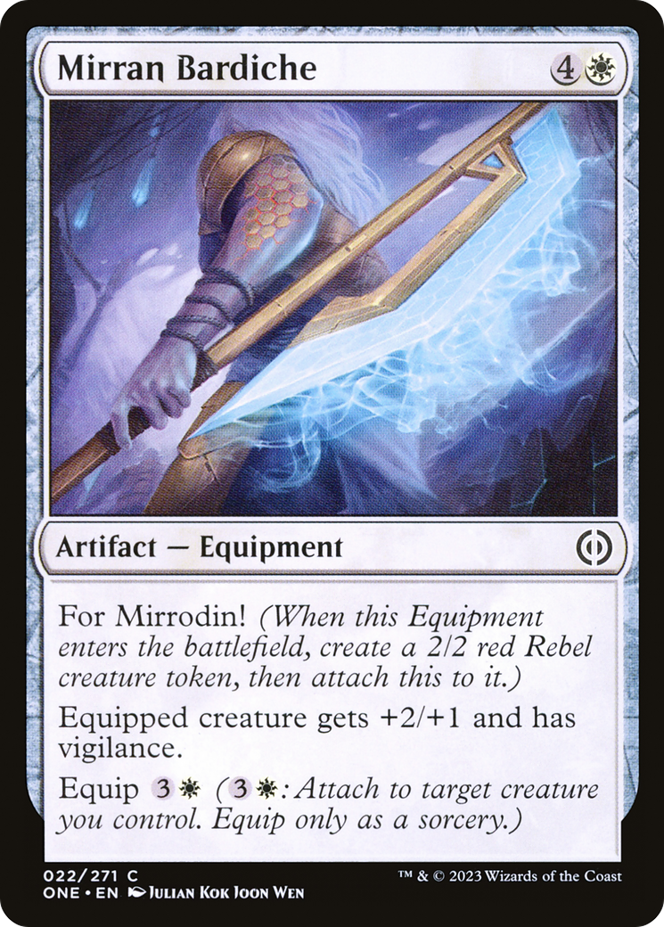 Mirran Bardiche [Phyrexia: All Will Be One] | Gear Gaming Fayetteville