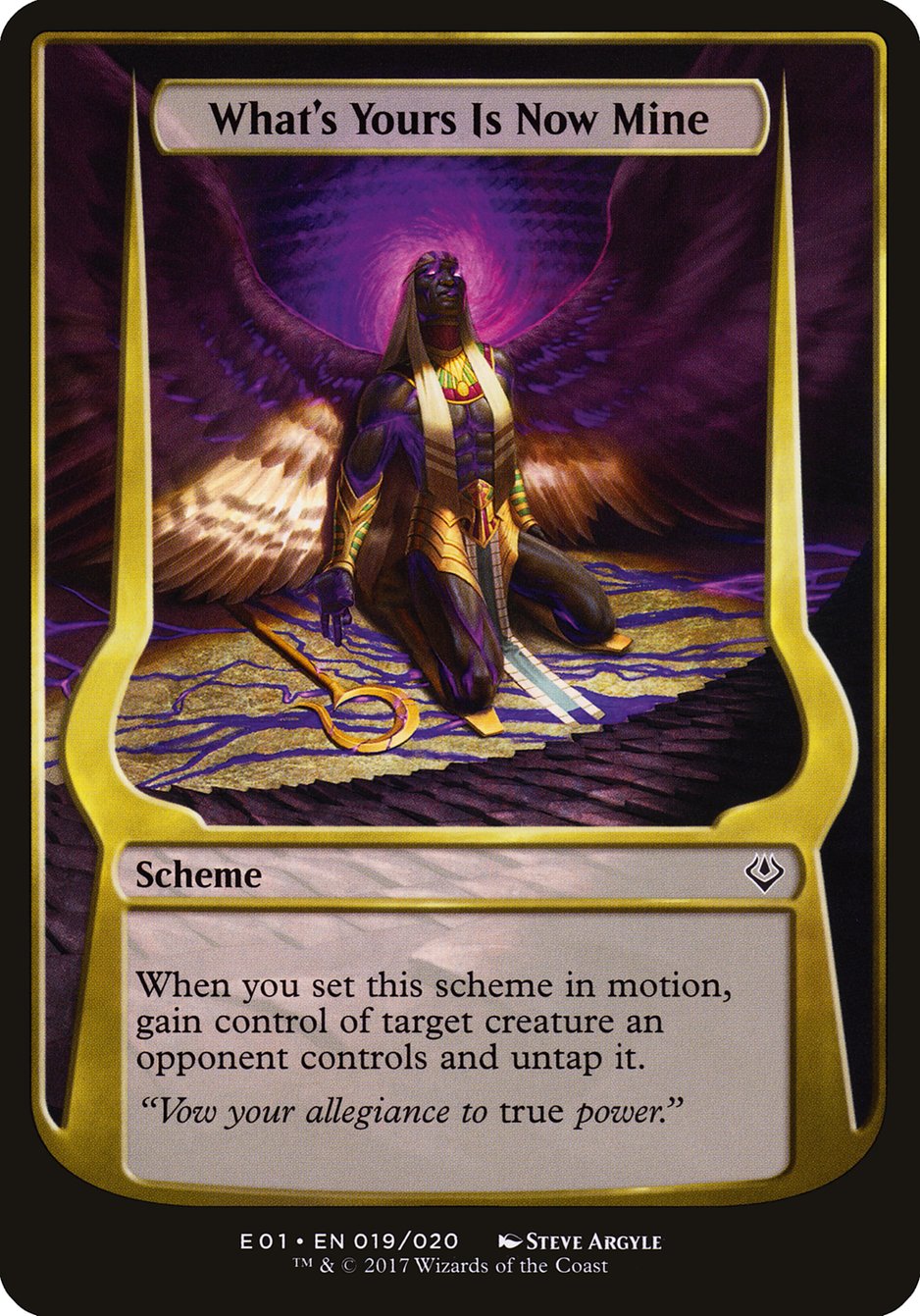 What's Yours Is Now Mine (Schemes) [Archenemy: Nicol Bolas Schemes] | Gear Gaming Fayetteville