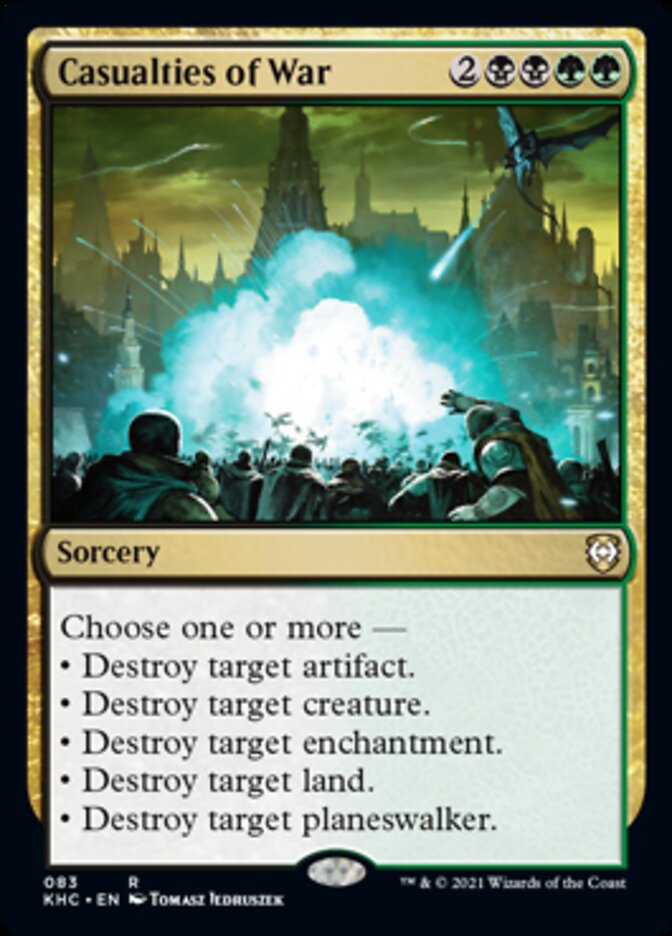 Casualties of War [Kaldheim Commander] | Gear Gaming Fayetteville