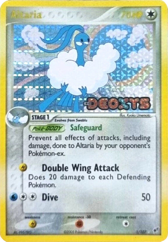 Altaria (1/107) (Stamped) [EX: Deoxys] | Gear Gaming Fayetteville