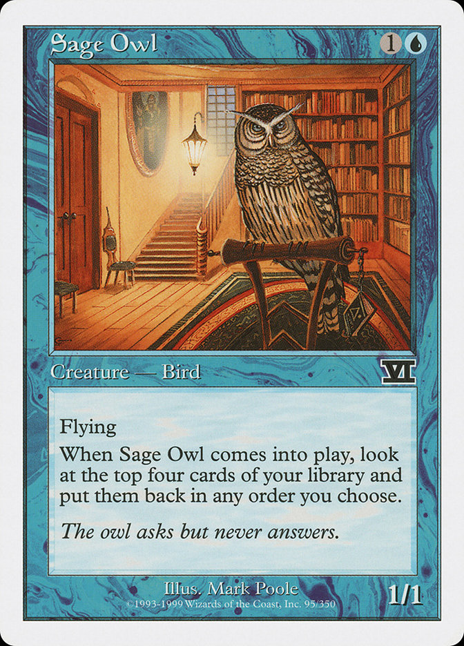 Sage Owl [Classic Sixth Edition] | Gear Gaming Fayetteville