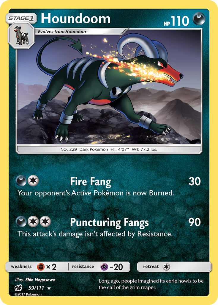 Houndoom (59/111) [Sun & Moon: Crimson Invasion] | Gear Gaming Fayetteville