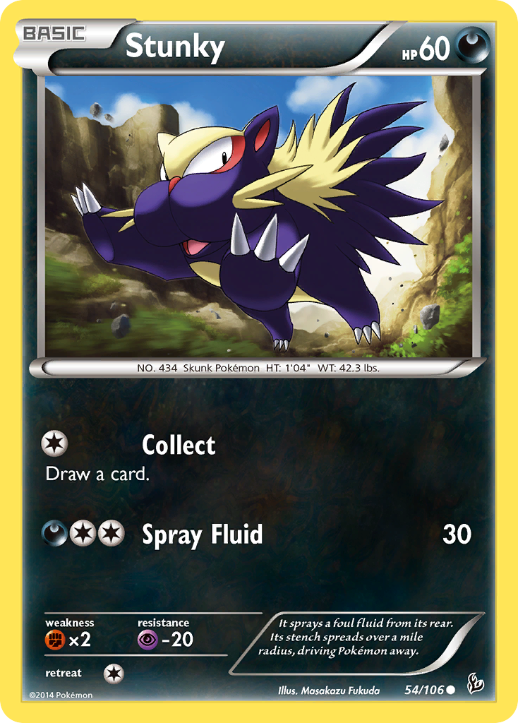 Stunky (54/106) [XY: Flashfire] | Gear Gaming Fayetteville