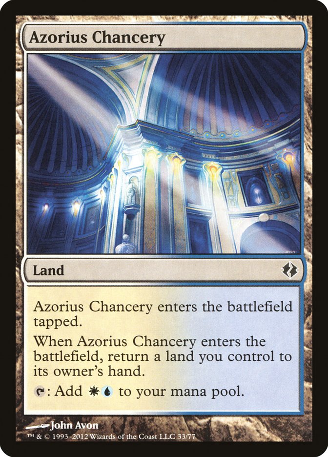 Azorius Chancery [Duel Decks: Venser vs. Koth] | Gear Gaming Fayetteville