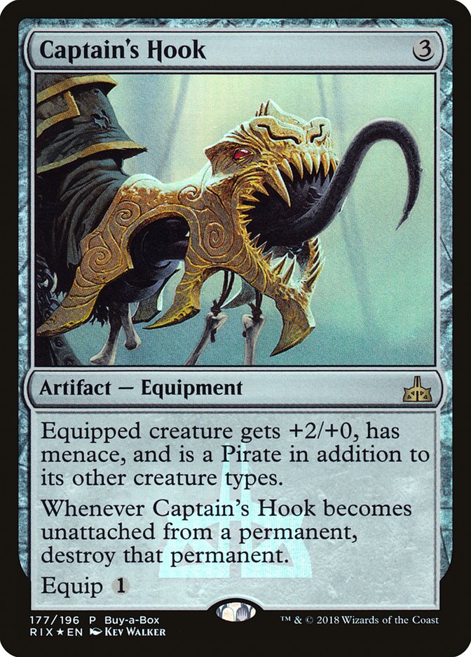 Captain's Hook (Buy-A-Box) [Rivals of Ixalan Promos] | Gear Gaming Fayetteville