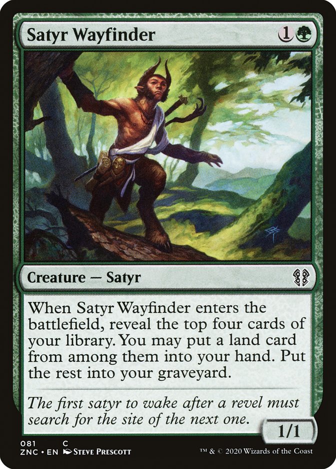 Satyr Wayfinder [Zendikar Rising Commander] | Gear Gaming Fayetteville