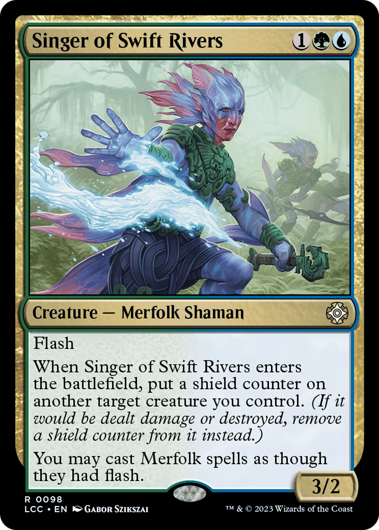 Singer of Swift Rivers [The Lost Caverns of Ixalan Commander] | Gear Gaming Fayetteville