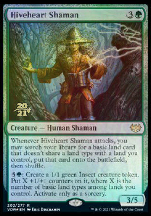 Hiveheart Shaman [Innistrad: Crimson Vow Prerelease Promos] | Gear Gaming Fayetteville