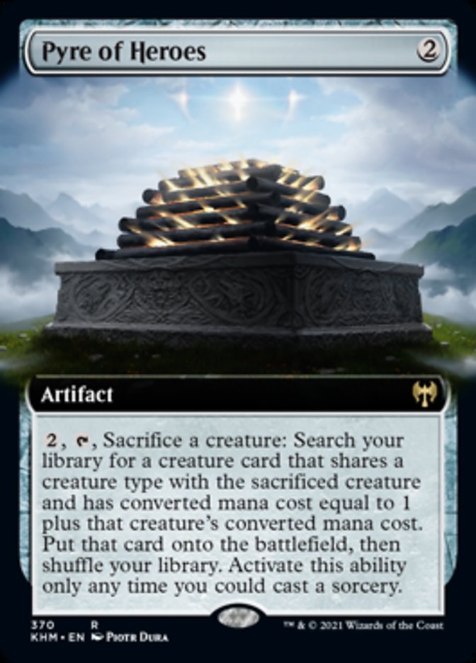 Pyre of Heroes (Extended Art) [Kaldheim] | Gear Gaming Fayetteville