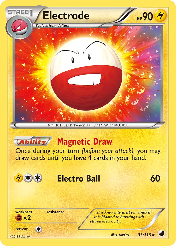 Electrode (33/116) (Theme Deck Exclusive) [Black & White: Plasma Freeze] | Gear Gaming Fayetteville