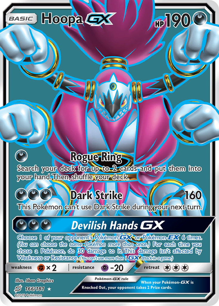 Hoopa GX (166/181) [Sun & Moon: Team Up] | Gear Gaming Fayetteville