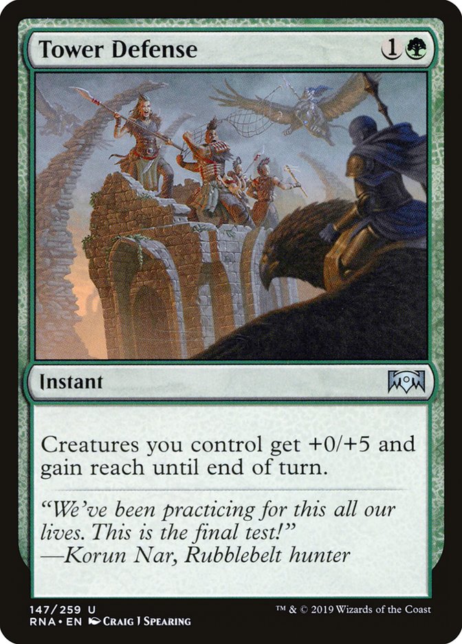 Tower Defense [Ravnica Allegiance] | Gear Gaming Fayetteville