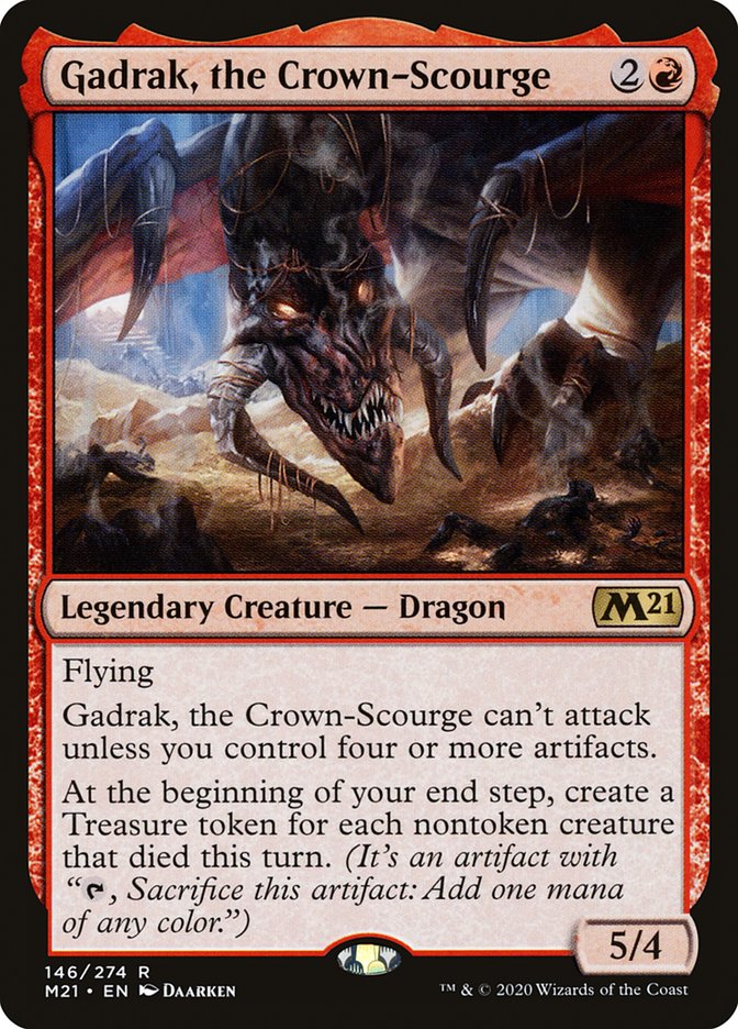 Gadrak, the Crown-Scourge [Core Set 2021] | Gear Gaming Fayetteville