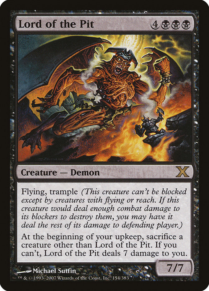 Lord of the Pit [Tenth Edition] | Gear Gaming Fayetteville