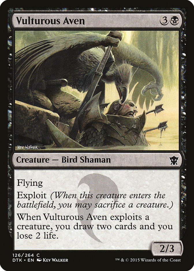 Vulturous Aven [Dragons of Tarkir] | Gear Gaming Fayetteville