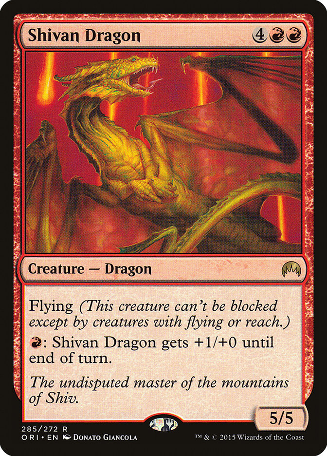 Shivan Dragon [Magic Origins] | Gear Gaming Fayetteville