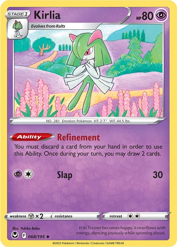 Kirlia (068/195) [Sword & Shield: Silver Tempest] | Gear Gaming Fayetteville