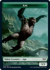 Ape // Elemental Double-Sided Token [Double Masters Tokens] | Gear Gaming Fayetteville