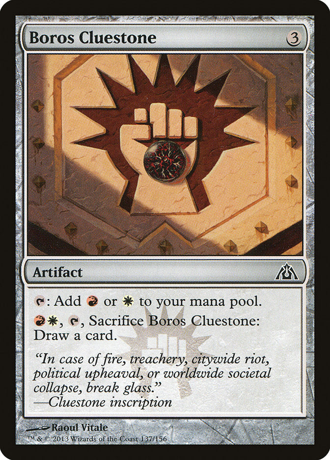 Boros Cluestone [Dragon's Maze] | Gear Gaming Fayetteville