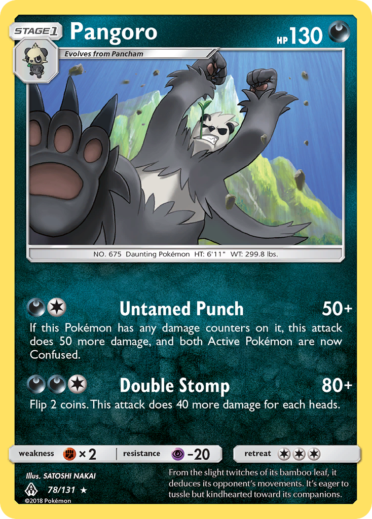 Pangoro (78/131) [Sun & Moon: Forbidden Light] | Gear Gaming Fayetteville