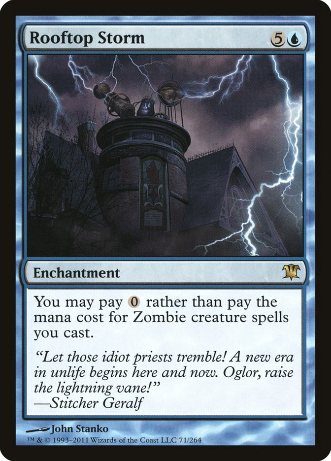 Rooftop Storm [Innistrad] | Gear Gaming Fayetteville
