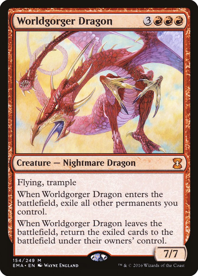 Worldgorger Dragon [Eternal Masters] | Gear Gaming Fayetteville