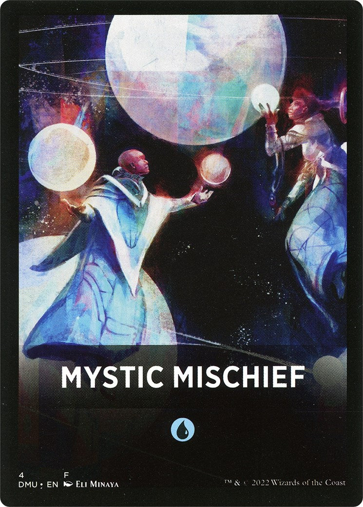 Mystic Mischief Theme Card [Dominaria United Tokens] | Gear Gaming Fayetteville