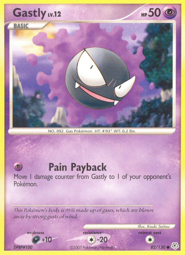 Gastly (82/130) [Diamond & Pearl: Base Set] | Gear Gaming Fayetteville