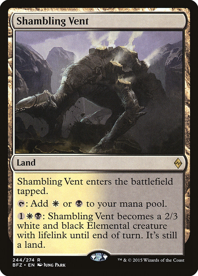 Shambling Vent [Battle for Zendikar] | Gear Gaming Fayetteville