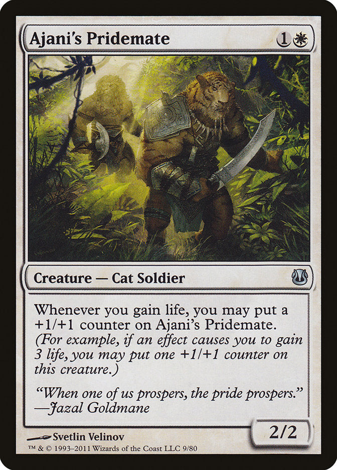 Ajani's Pridemate [Duel Decks: Ajani vs. Nicol Bolas] | Gear Gaming Fayetteville