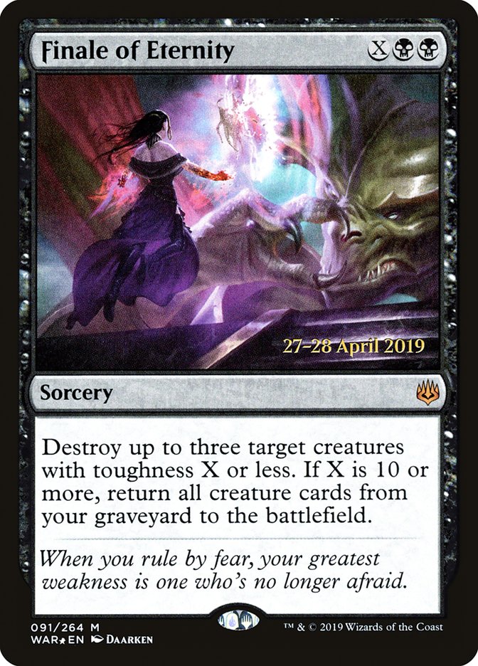 Finale of Eternity [War of the Spark Prerelease Promos] | Gear Gaming Fayetteville