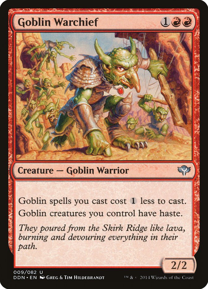 Goblin Warchief [Duel Decks: Speed vs. Cunning] | Gear Gaming Fayetteville