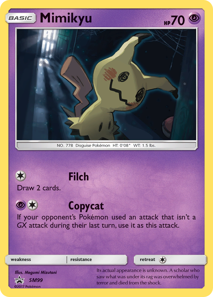 Mimikyu (SM99) [Sun & Moon: Black Star Promos] | Gear Gaming Fayetteville