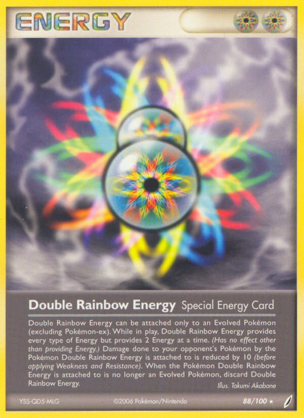 Double Rainbow Energy (88/100) [EX: Crystal Guardians] | Gear Gaming Fayetteville