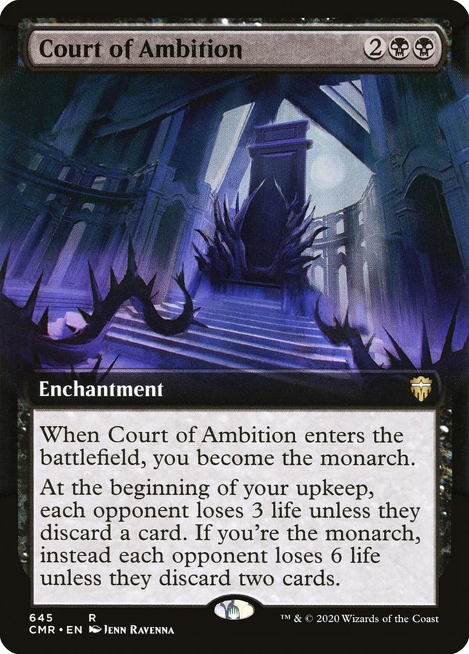 Court of Ambition (Extended Art) [Commander Legends] | Gear Gaming Fayetteville