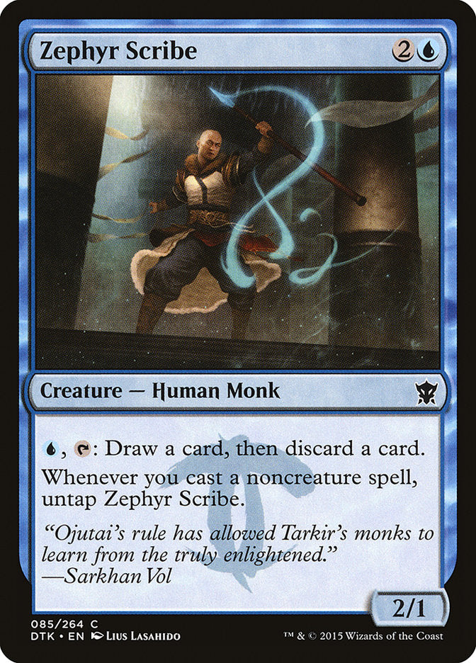 Zephyr Scribe [Dragons of Tarkir] | Gear Gaming Fayetteville