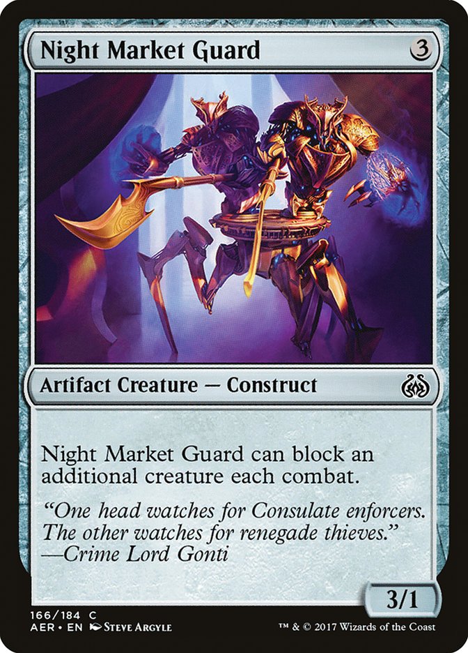 Night Market Guard [Aether Revolt] | Gear Gaming Fayetteville