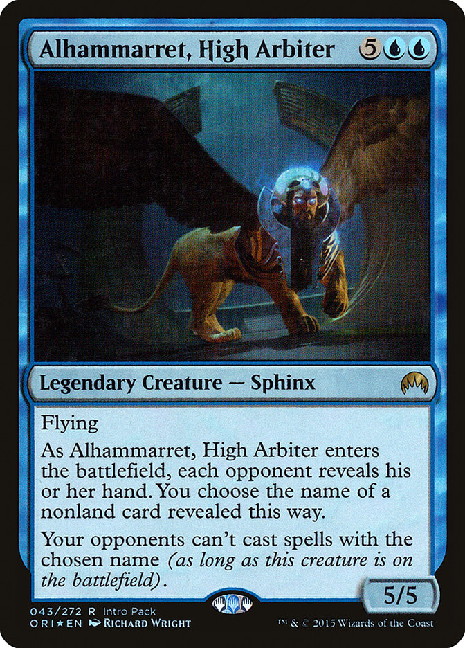 Alhammarret, High Arbiter (Intro Pack) [Magic Origins Promos] | Gear Gaming Fayetteville