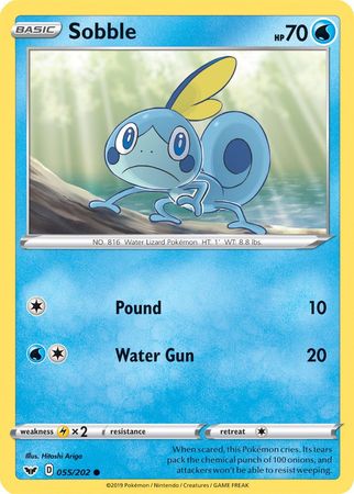 Sobble (055/202) (Premium Collection) [Sword & Shield: Base Set] | Gear Gaming Fayetteville